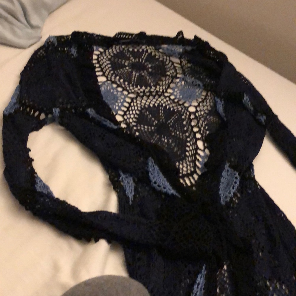 Long Crocheted Missoni cover up